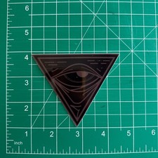 White Phosphor - "As Above So Below" (MURDERED BLACK) Sticker, FOG, SupDef