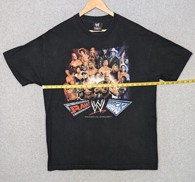 2008 WWE/ ミステリオ 総柄 レスリング Tシャツ USED］ 2008 