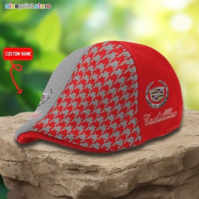 Cadillac Ivy Cap Cadillac 6 Panel Hat Cadillac Driver Hat Cadillac Car Flat Cap