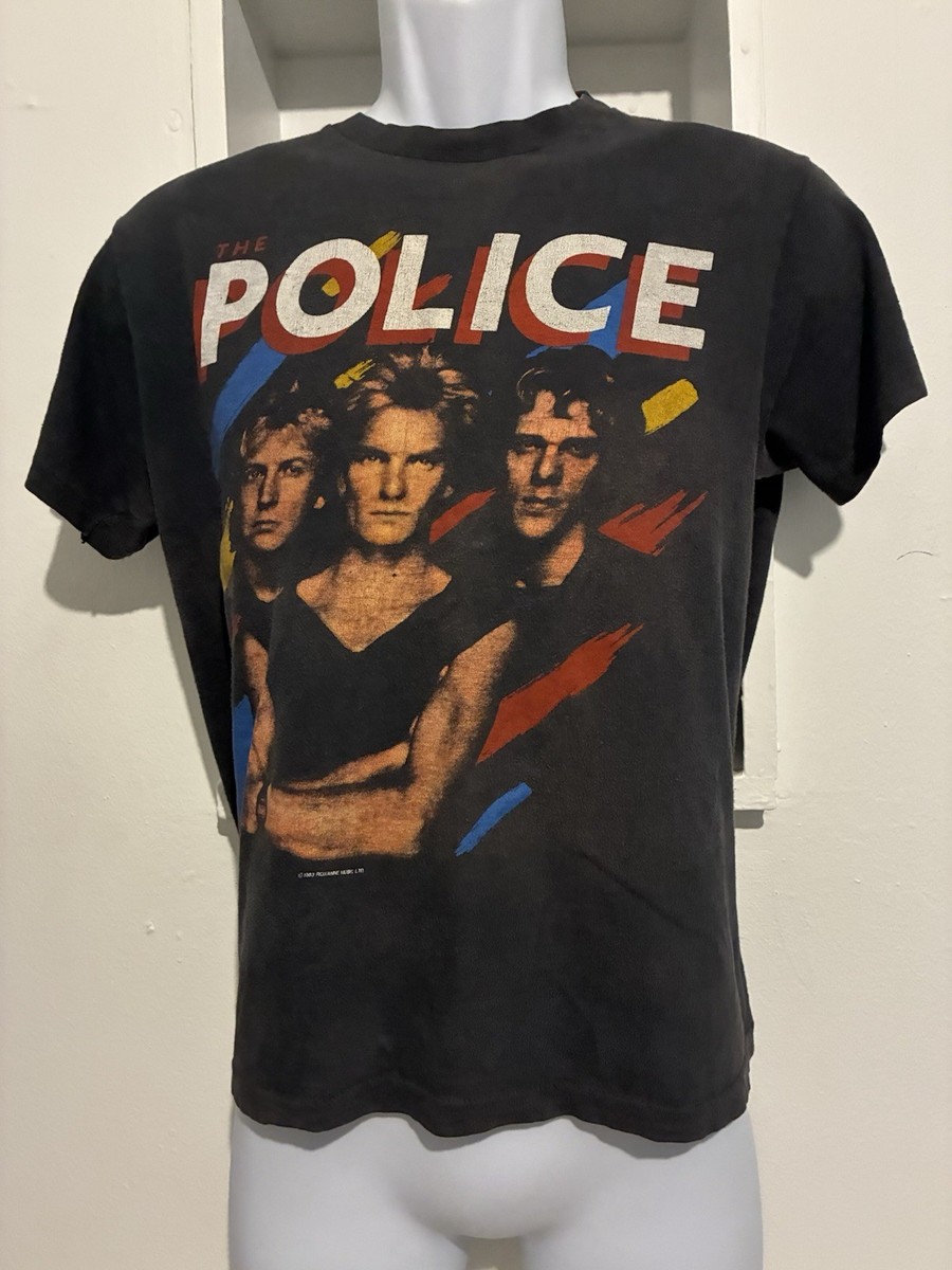 The Police band shirt vintage single stitch Men at Work The Cars