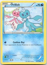 Frillish 20/119 Common Phantom Forces Pokemon Moderately Played
