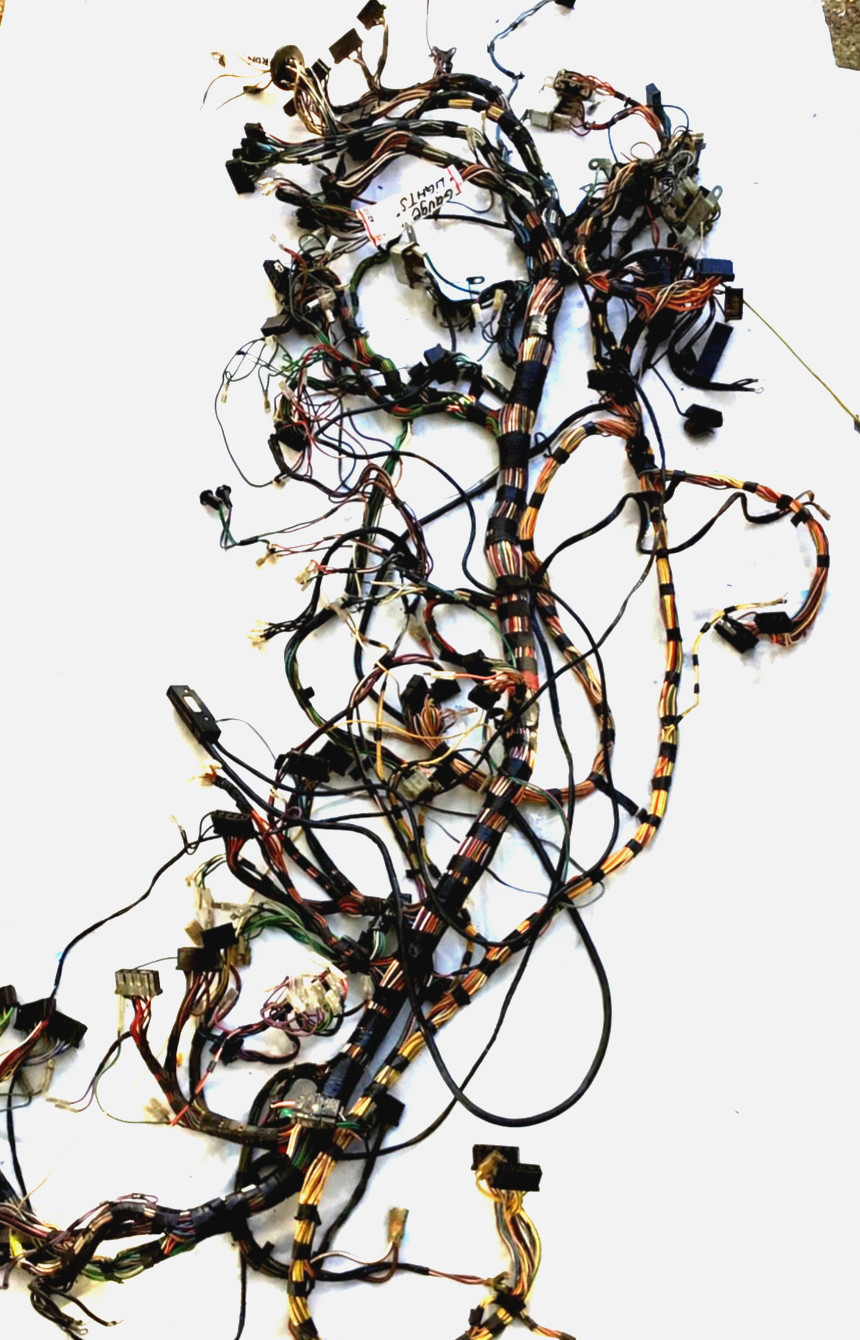 1966-80 Rolls Royce Silver Shadow Wraith II Front Lower Dash Wiring Harness
