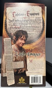 Noble Collection Not WETA Hobbit Burglar Contract Full Scale Prop Map