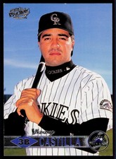 1999 Pacific #142 Vinny Castilla Colorado Rockies Portrait Baseball Card