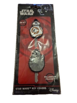 Star Wars Disney Schlüsselhüllen / Millenium Falcon / BB-8 - Neu & Kostenloser Versand 