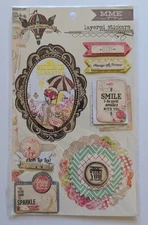 My Mind's Eye Find Your Wings And Fly  Up And Away Layered Scrapbooking Stickers