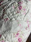 Rachel Ashwell Simply Shabby Chic Lady Rose Green Quilt Scalloped Edge King