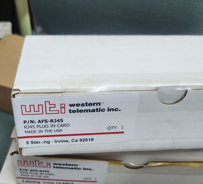 WTI AFS-RJ45 Steckkarte - NEU!
