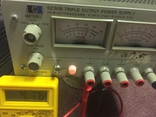 HP 6236B DC Triple Output 0-6V, 2.5A and 0 to +/-20v, 0.5A - Tested ! Good Cond 