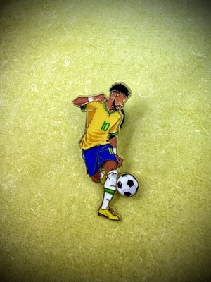 1.5 Inch Neymar da Silva Santos Jr Enamel Pin