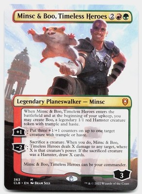 Minsc & Boo, Timeless Heroes (Borderless) Commander Legends: Battle for Baldur's
