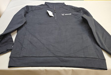NWT First Tactical FALCK Mens Navy XXL Cotton Job Shirt 1/4 Zip 188507FALCK