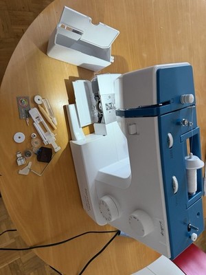 BERNETTE Nähmaschine Sew&Go 5 mechanisch Freiarm CB-Greifer 10 Stiche weiß