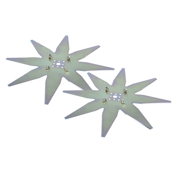 2 Messer Klingen FüR Zucchetti 200Z05100A Lizard RasenmäHer-image