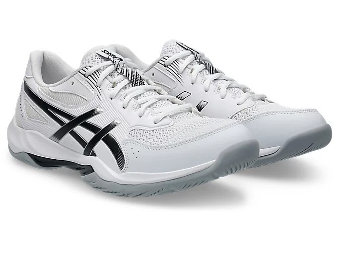ASICS GEL-ROCKET 12 1073A080 101 Black White Volleyball Shoes | eBay