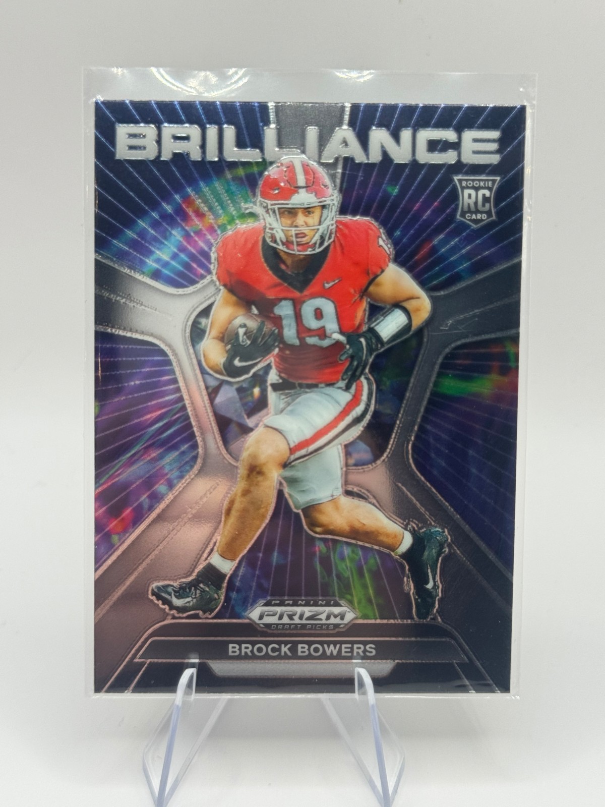 Brock Bowers #HP-OG Brilliance 2024 Panini Prizm Draft Picks