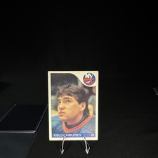 Topps 1985-86 Kelly Hrudey #122 Rookie New York Islanders NHL Ice Hockey Card