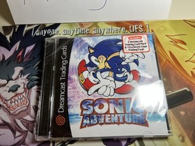 Sonic Adventure Sega Dreamcast Trading Cards Limited Run Games Pack Jewel Case