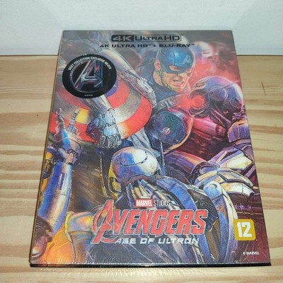 Avengers: Age of Ultron Full Slip STEELBOOK B2 - WeET Collection [4k + Blu-Ra...