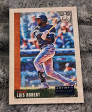 Luis Robert 2022 Panini Diamond Kings Artist Proof Blue #127