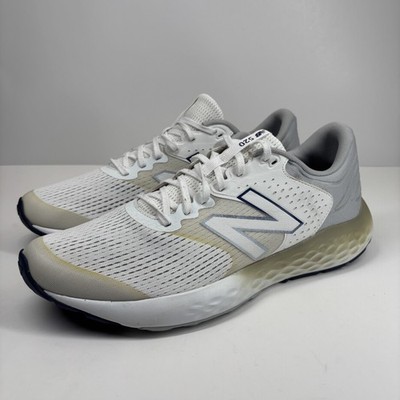 New Balance 520 V7 Men s 14D White/Grey Running Shoes Athletic Sneakers M520RW7