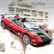 1:18 Pagani Huarya Super Car Diecast Model Car Toy Collectible Sound&Light Toy