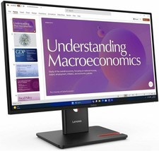 Lenovo ThinkVision T24D-40 24" Full HD LED Monitor 64B9GAR1UZ