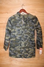 Cat & Jack Camo Utility Jacket Girls L 10/12 ...
