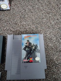 Indiana Jones And The Last Crusade UBIsoft (Nintendo NES) Variant Authentic