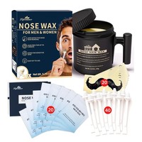 Nasenwachs Set Wachs Applikatoren Haarentfernung Gesicht Damen Herren