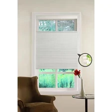 Top Down/Bottom up White Cordless Cellular Shade - 23 In. W X 64 In. L