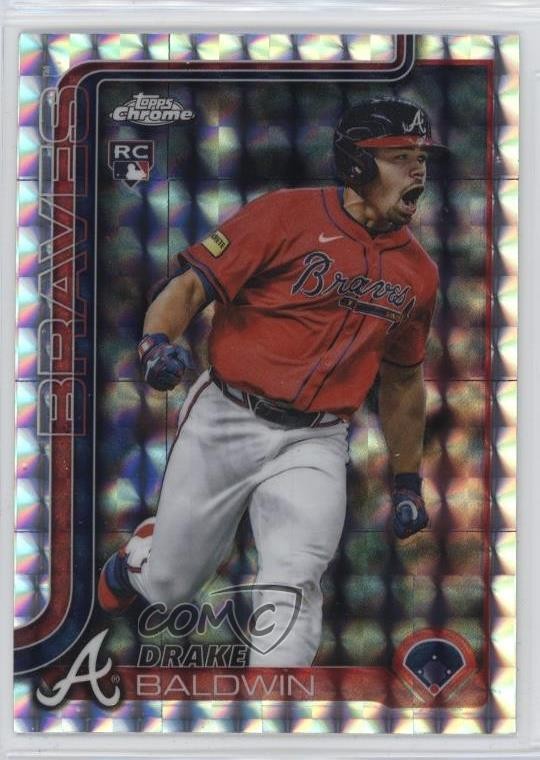 2025 Topps Chrome Update Geometric Refractor Drake Baldwin #USC96 12yr