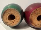 Vtg Carved Etched Floral Wood ORNAMENT Lot 2 Mexico Folk Art TIKI Gourd 4” Xmas — photo 7