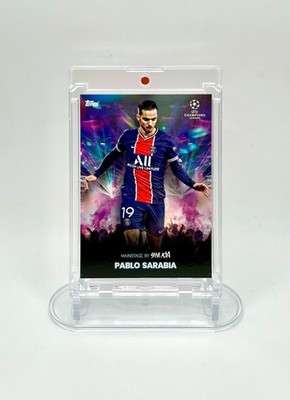 2020/21 Topps Steve Aoki Pablo Sarabia Main Stage PSG