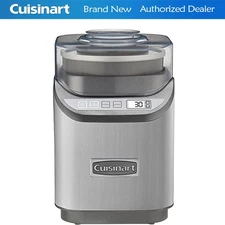 Cuisinart ICE-70 Electronic Ice Cream Maker, Brushed Chrome