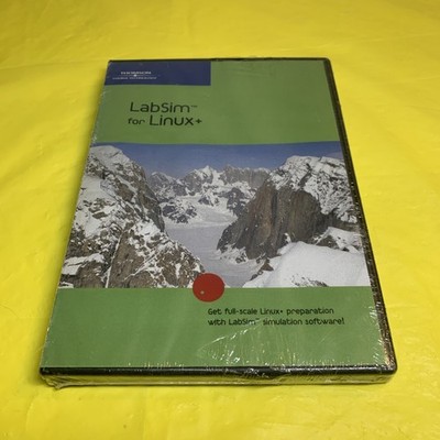 LABSIM FOR LINUX+ By Testout Corporation NEW SEALED