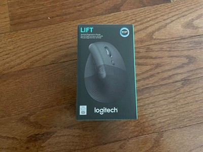 Logitech Lift Vertical Ergonomic Mouse Wireless Bluetooth - Black