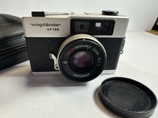 Voigtlander VF 135 Vintage Rangefinder Film Camera In Original Leather Case