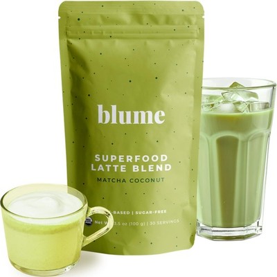 Superfoods Latte - Matcha Powder with Coconut, Natural Caffeine, L-Theanine, ...