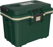 Pelican IM 8 Quart Cooler Hunter Green/Tan with Ice Pack