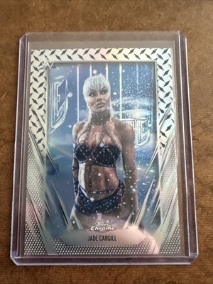 2026 Topps Chrome WWE Jade Cargill 45 Steel Refractor 
