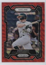 2024 Panini Prizm Ruby Wave Prizm Ryan Lasko #74 19l7