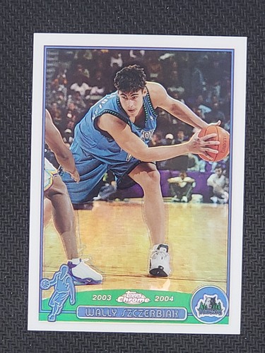 Wally Szczerbiak [Refractor] #17 2003 Topps Chrome card