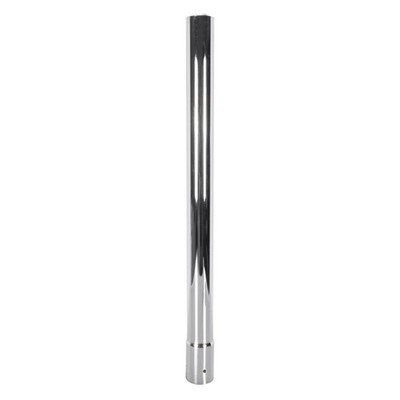 Exhaust Stack Pipe Replacement for UNIVERSAL - 1-3/4'' x 24'', Straight Chrome