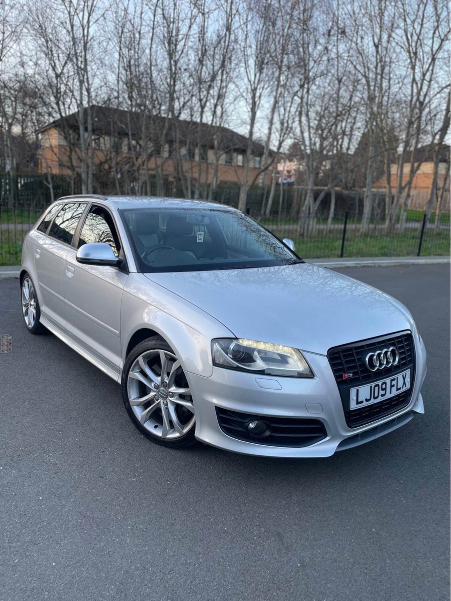 Audi S3 8p 2009 2.0 Petrol Manual Quattro Ice Silver Future Classic Car 2owners