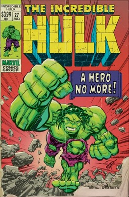 Incredible Hulk #27 Larsen RetroVision Variant Cover 7/30 Marvel Comics