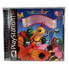 Miss Spiders Tea Party Sony PlayStation 1 PS1 2000 David Kirk SLUS-01123 NTSC EX