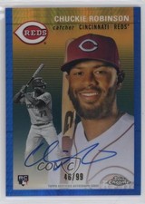 2023 Topps Chrome Platinum Anniversary 46/99 Chuckie Robinson #CPA-CR Auto 0a6