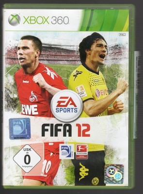 Fifa 12 (Microsoft Xbox 360, 2011) | Cover: Hummels & Podolski | Complete in Box