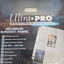 Ultra Pro Platinum Series Pocket Pages 100ct for Cards and Photos
